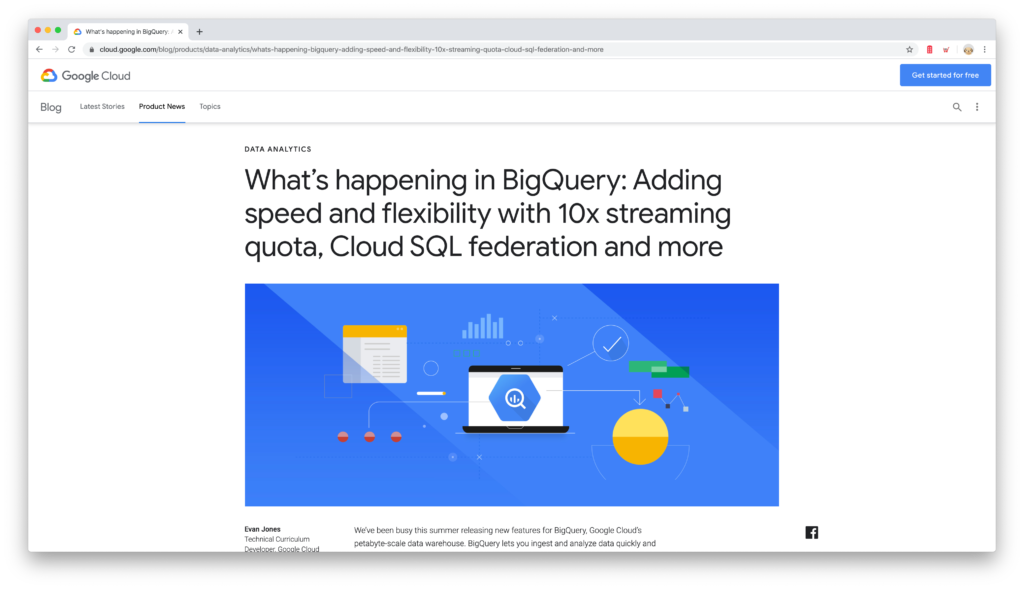 BigQuery speed