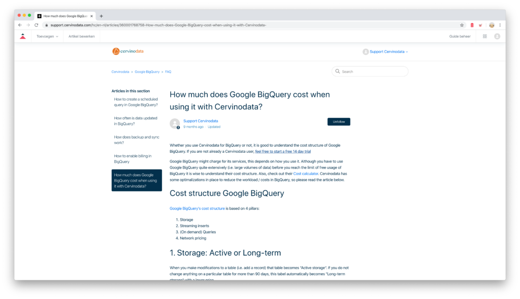 BigQuery cost structure explained BigQuery cost structure explained