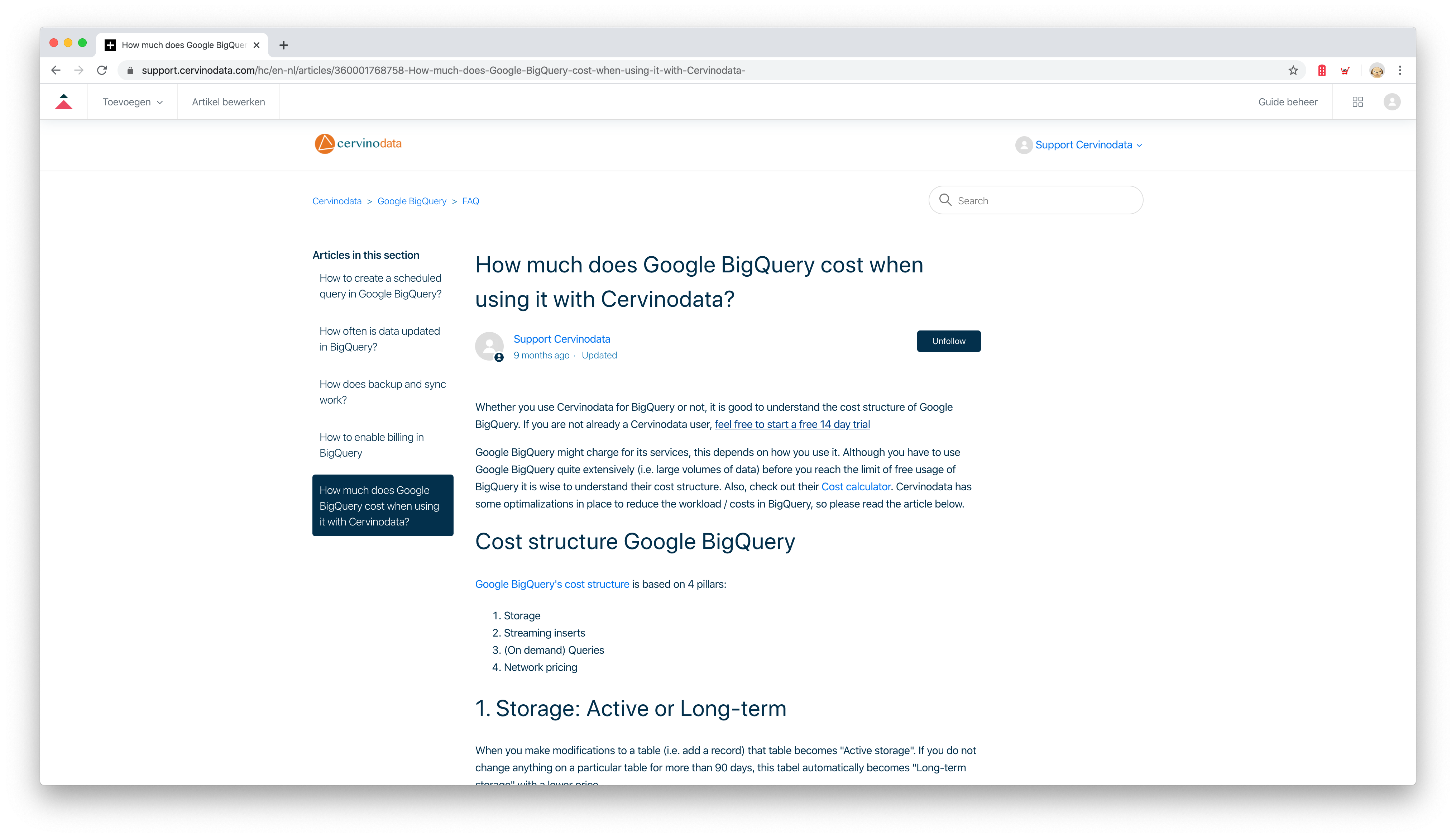 BigQuery cost structure explained BigQuery cost structure explained